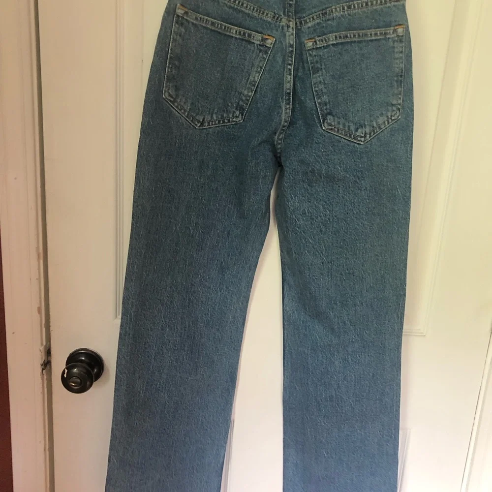 Abercrombie & Fitch High Rise 90s Relaxed Studded Women's Jeans Size 24 - Picture 12 of 12